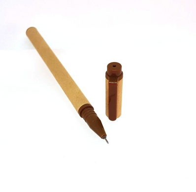 Эко-ручка с колпачком 053 + печать логотипа (1 нанесение, тираж 1 шт)