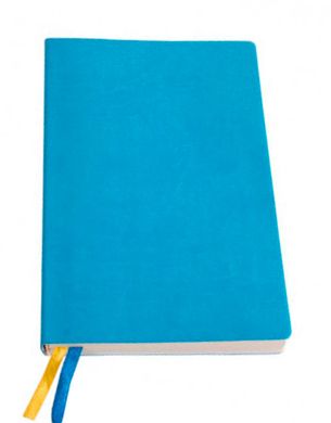 Щоденник Print A5 mini  недатований, блакитний + друк логотипу ( тираж 1-2 шт)