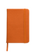 Записная книжка А6, оранжевая + печать логотипа (тираж 1-2 шт)