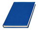 Ежедневник полудатированный А5 ,синий + печать логотипа (тираж 1-2 шт)