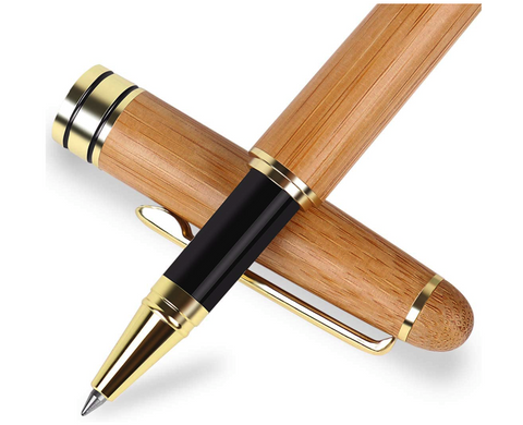 Еко-ручка з натурального дерева 054