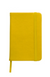 Записна книжка А6, жовта + друк логотипу (тираж 1-2 шт)