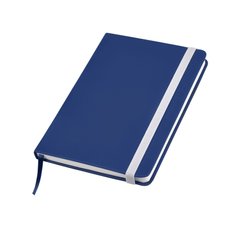 Записна книжка А5 Soft, синя + друк логотипу (тираж 1-2 шт)