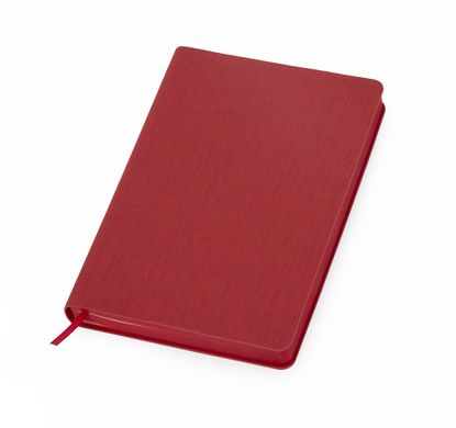 Записна книжка А5 Vogue, червона + друк логотипу (тираж 1-2 шт)