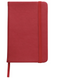 Записна книжка А5 з резинкою, червона + друк логотипу (1-2 шт)
