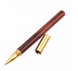 Деревянная ручка с металлическим колпачком 055 + печать логотипа (1 нанесение, тираж 1 шт)